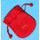 Etui pochette écrin Luxe Suédine CARTIER Velours rouge pour montres Pasha, Santos, Panther, Baignoire, Tank