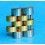 Rolex 15.5mm Double Solid Gold 18K/SS MENS JUBILEE 20mm BRACELET 62523H 18 TUTONE LINK WATCHBAND PART