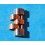 Rolex  Rare 15mm Solid Rose Gold/SS MENS JUBILEE 20mm BRACELET 62523H 18 TUTONE LINK WATCHBAND PART