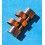 Rolex  Rare 15mm Solid Rose Gold/SS MENS JUBILEE 20mm BRACELET 62523H 18 TUTONE LINK WATCHBAND PART