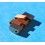 Rolex  Rare 15mm Solid Rose Gold/SS MENS JUBILEE 20mm BRACELET 62523H 18 TUTONE LINK WATCHBAND PART