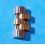 Rolex New 15mm Solid Gold 18K/SS MENS JUBILEE 20mm BRACELET 62523H 18 TUTONE LINK WATCHBAND PART