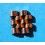 Rolex Used 15mm Double Solid Gold 18K/SS MENS JUBILEE 20mm BRACELET 62523H 18 TUTONE LINK WATCHBAND PART