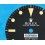 Cadran de type montres Rolex Submariner COMEX 5514 Refini Tritium signé SINGER Cal 1520, 1530, 1570