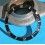 Rolex 90's Faded Black color Submariner Date Tutone 16803, 16613, 16808, 16618 Watch Bezel Graduated Insert Part