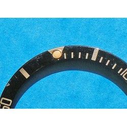 Rolex 90's Faded Blue Black color Submariner Date Tutone 16803, 16613, 16808, 16618 Watch Bezel Graduated Insert Part