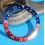 ROLEX FADED INSERT GRADUE 24H BICOLORE PEPSI ROUGE / BLEU DE MONTRES VINTAGES GMT MASTER 1675, 16750, 16758, 16753