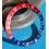 ROLEX FADED INSERT GRADUE 24H BICOLORE PEPSI ROUGE / BLEU DE MONTRES VINTAGES GMT MASTER 1675, 16750, 16758, 16753