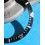 Rolex 90's Glossy Black color Submariner Date Tutone 16803, 16613, 16808, 16618 Watch Bezel Graduated Luminova Insert Part