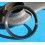 Rolex 90's Glossy Black color Submariner Date Tutone 16803, 16613, 16808, 16618 Watch Bezel Graduated Luminova Insert Part