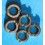 Bergeon 5537 Wrench Keys x 5 rolex watch case back removing opening tool watchmakers horology