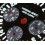 Universal Geneve Authentique Cadran Montres couleur noir Aero-Compax Ref 882.424 9370
