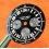 Universal Geneve Authentique Cadran Montres couleur noir Aero-Compax Ref 882.424 9370