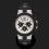 BVLGARI Cadran Montres Diagono Aluminium AC38TAVD/SLN Occasion argent & noir