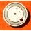 ULYSSE NARDIN Rare Genuine Used Watch Dial part Ivory & silver Tons color