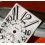 RARE & AUTHENTIQUE CADRAN MONTRES FRANCK MULLER LONG ISLAND chiffres couleur ARGENT BLANC