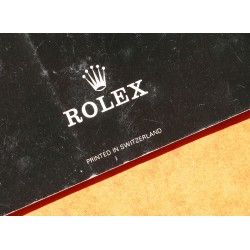 VINTAGE COLLECTOR 1984 LIVRET ROLEX GMT MASTER 16750, 16758, 16753, 16760 BOOKLET, MANUEL, MODE D'EMPLOI 