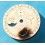 CHRONOSWISS Alfred Rochat & Fils Beige Color Moonphase Watch Dial part cal valjoux 7750