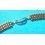 UNIVERSAL GENEVE Rare Discontinued Mens Size Watch Bracelet Gold plated Links 20mm 