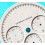 Universal Geneve Authentique Cadran Montres couleur Blanc COMPAX 1950 ref 884.480