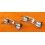 2x ENDLINKS 455 bracelet JUBILEE OR ACIER 20mm embouts accessoires