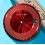 ULYSSE NARDIN Rare Genuine Used Watch Dial part Red Burgundy Tons color