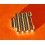 BREITLING MAILLON ACIER "CARTOUCHES" ROULEAUX 21mm FINITION POLIE POUR BRACELETS 20mm