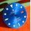 ROLEX RARE CADRAN MONTRES SUBMARINER DATE BLEU 16803, 16808, 16613, 16618 cal 3035, 3135 LUMINOVA OR / BITONS