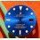 ROLEX RARE CADRAN MONTRES SUBMARINER DATE BLEU 16803, 16808, 16613, 16618 cal 3035, 3135 LUMINOVA OR / BITONS