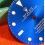 Rolex Factory 90's Original Mens 18K/SS Submariner date Blue Shades Tritium Dial 16613, 16613, 16808, 16083 tutone