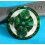 MAURICE LACROIX Used Watch Part Green Metallic Chronograph & Date Dial for sale