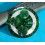 MAURICE LACROIX Used Watch Part Green Metallic Chronograph & Date Dial for sale