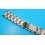 UNIVERSAL GENEVE Rare Discontinued MidSize Watch Bracelet Tutone Ssteel Rose gold 18kt Links 17mm 