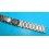 UNIVERSAL GENEVE Rare Discontinued MidSize Watch Bracelet Tutone Ssteel Rose gold 18kt Links 17mm 