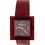 Chopard BE MAD ref 12/7780 Rare Cadran Cubique, cubes montres dames en résine couleur rouge métal