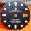Rolex Rare Mat Exotic style Black watch dial 16800, 168000, 16610 Submariner date Black Index Tritium cal 3035, 3135
