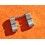 ROLEX TUDOR 1x FOLDED 7835 LINK PART CONNECT EXTENSION 19/17mm BRACELET LINK WATCH VINTAGE 14.70mm
