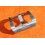 Panerai Watch leather strap part Ssteel OEM Buckle Tan watch Luminor, Marina, Radiomir, Submersible 47mm ref PAV00627