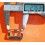 Panerai Watch leather strap part Ssteel OEM Buckle Tan watch Luminor, Marina, Radiomir, Submersible 47mm ref PAV00627