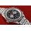 BREITLING EXOTIC BLACK NAVITIMER CHRONO-MATIC VINTAGE WATCH PART PINK-RED DIAL