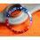 ROLEX 90's ROUGE KETCHUP & BLEU INSERT GRADUE 24H LUNETTE MONTRES GMT MASTER 16700, 16710, 16760 COULEUR PEPSI