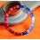 ROLEX 90's ROUGE KETCHUP & BLEU INSERT GRADUE 24H LUNETTE MONTRES GMT MASTER 16700, 16710, 16760 COULEUR PEPSI