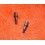 Rolex 50's OEM furniture watch part Cal 1200, 1215, 1200, 1225 lot of 2 screws ref 7639