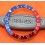 ROLEX AUTHENTIQUE GMT MASTER INSERT GRADUE 24H DE LUNETTE MONTRES 1675, 16750 COULEUR PEPSI Neuf