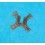 Tudor OEM furniture watch parts Calibre 390 fleurier, Spring to hold Rotor ref 12608 255/1406