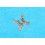 Tudor OEM furniture watch parts Calibre 390 fleurier, Spring to hold Rotor ref 12608 255/1406