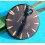 OMEGA PREOWNED SEAMASTER AQUA TERRA WATCH BLACK DIAL SWISS STEEL WATCH