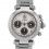 Cartier Pasha de Cartier ref 2412 Chronograph Automatic Wristwatch Panda Style Watch Dial part in Stainless Steel