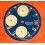 Breitling Original Cadran Bleu & or Montres Chronograph Chronomat Or jaune & Acier Ref D13352