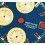 Breitling Original Cadran Bleu & or Montres Chronograph Chronomat Or jaune & Acier Ref D13352